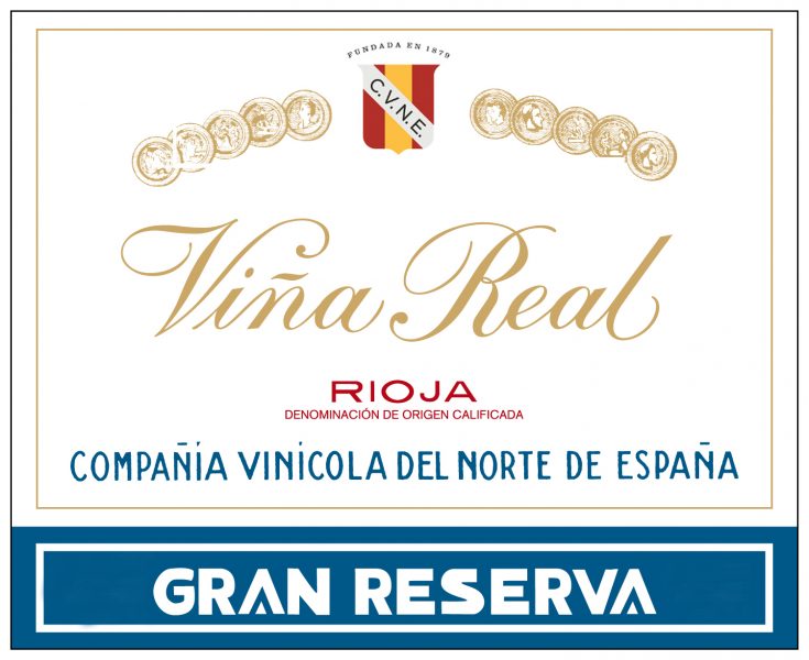 Rioja Gran Reserva, Vina Real, CVNE