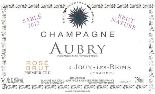 Fils 'Cuvée Nicolas Francois Aubry' Sablé Rosé Brut