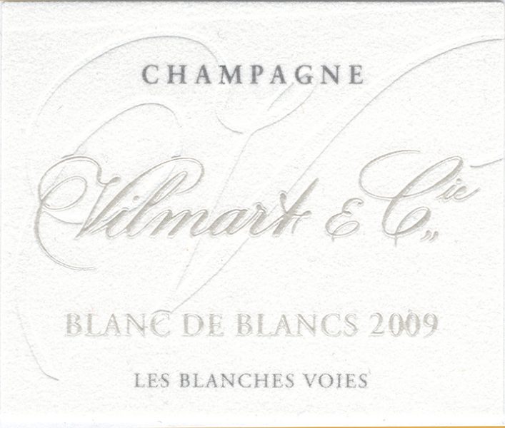 Vilmart & Cie 'Les Blanches Voies' Blanc de Blancs Extra Brut