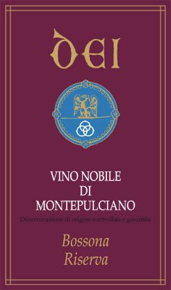 Vino Nobile Montepulciano Riserva Bossona  Dei