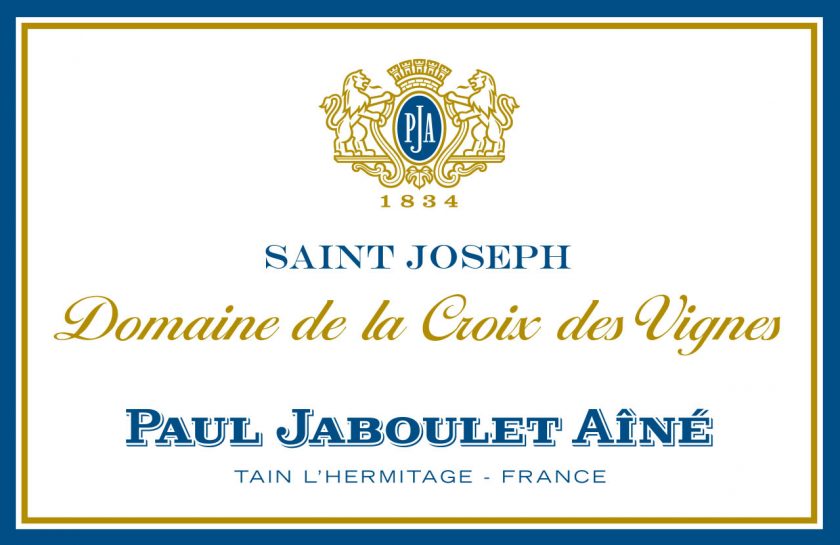 SaintJoseph Domaine de la Croix des Vignes Domaine Paul Jaboulet Aine