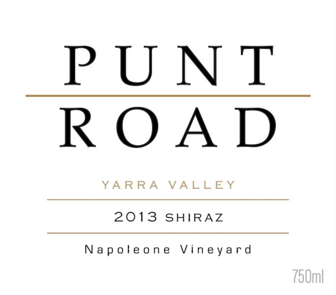 Shiraz Napoleone Vyd  Yarra Valley Punt Road