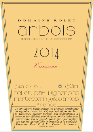 Arbois Trousseau