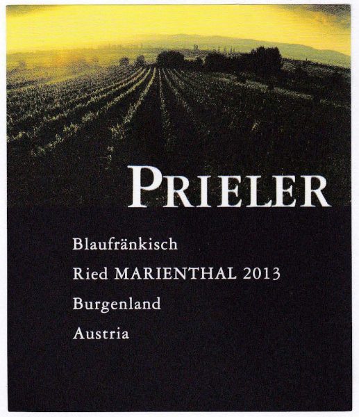 Ried Marienthal Leithaberg DAC Blaufrnkisch
