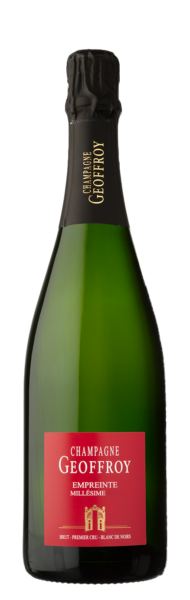 Champagne Geoffroy Empreinte Millesime Blanc de Noirs 1er Cru Extra Brut