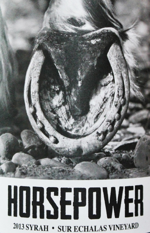 Syrah 'Sur Echalas Vyd', Horsepower - Skurnik Wines & Spirits