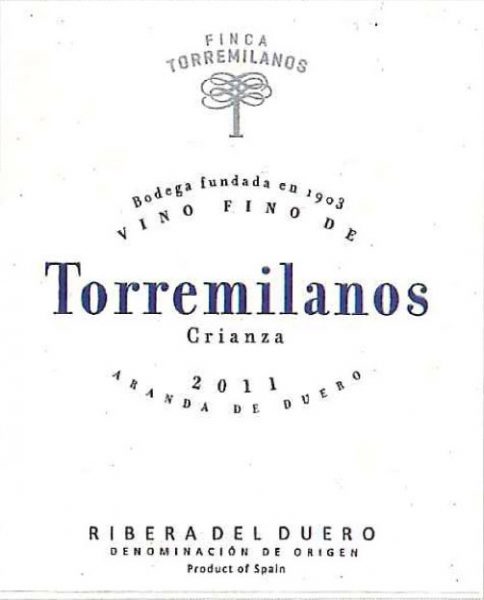 Ribera del Duero, 'Torremilanos' [Crianza], Finca Torremilanos