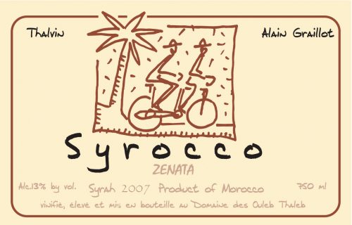 Syrah du Morocco 'Syrocco', Thalvin [Alain Graillot]