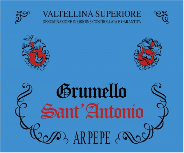 Valtellina Superiore Riserva Grumello 'Sant'Antonio', ARPEPE