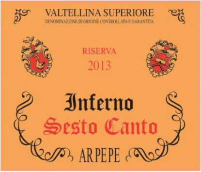 Valtellina Superiore Riserva Inferno 'Sesto Canto'