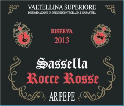 Valtellina Superiore Riserva Sassella 'Rocce Rosse'