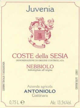 Nebbiolo Coste della Sesia 'Juvenia'