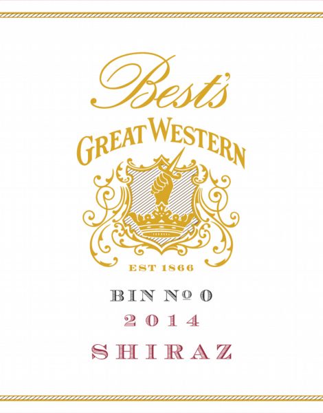 Shiraz, 'Bin No. 0', Best's Great Western