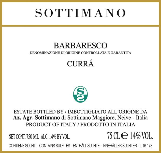 Barbaresco Curr