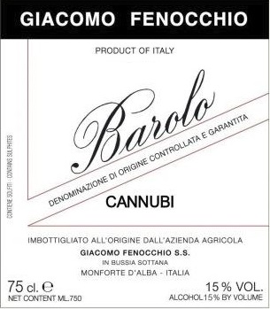Barolo Cannubi