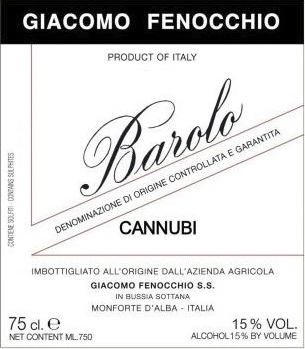 Barolo 'Cannubi'