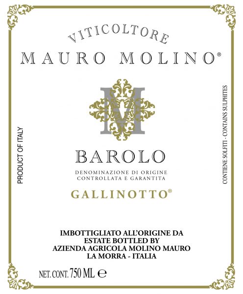 Barolo Gallinotto Mauro Molino