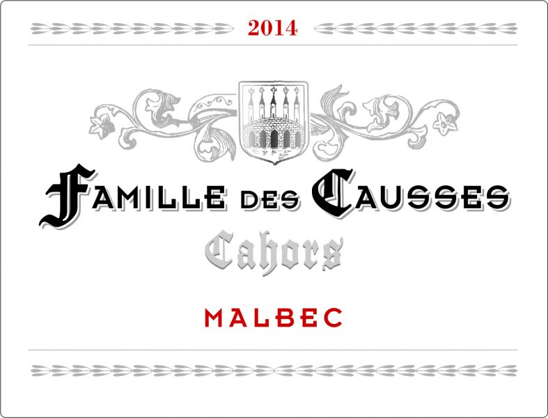 Cahors Malbec Famille des Causses