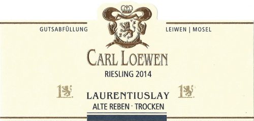 Leiwener Laurentiuslay 'Alte Reben' Riesling Erste Lage Trocken