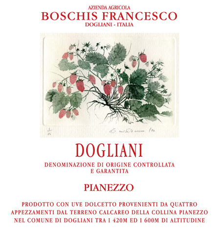 Dolcetto di Dogliani Pianezzo Francesco Boschis