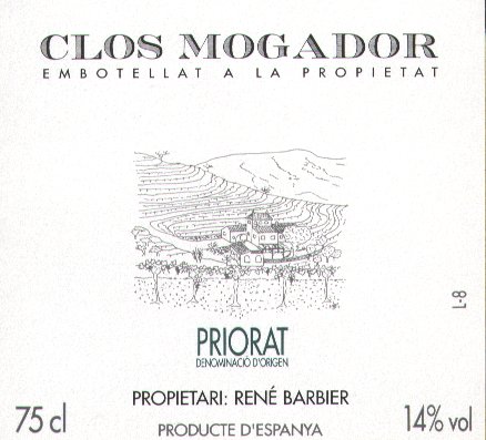 Priorato Tinto Clos Mogador