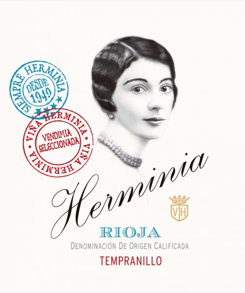 Rioja Herminia Lady Label Vina Herminia