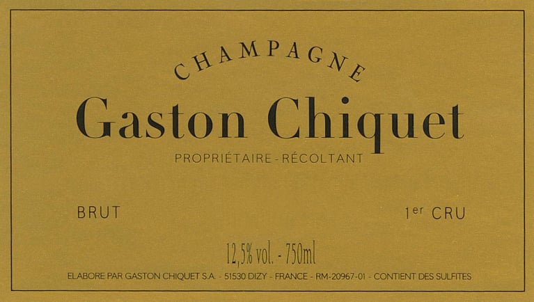 Gaston Chiquet 'Millésime Carte d'Or' Brut