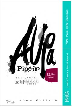 Pipeno, 'Aupa', Vina Maitia