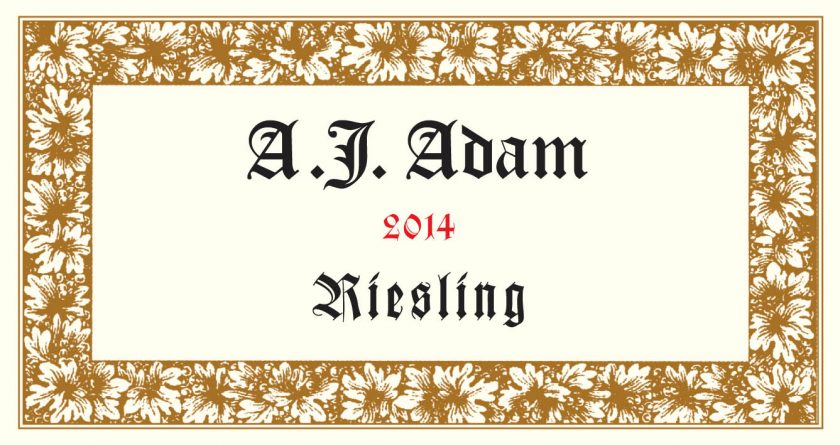A.J. Adam Riesling Trocken