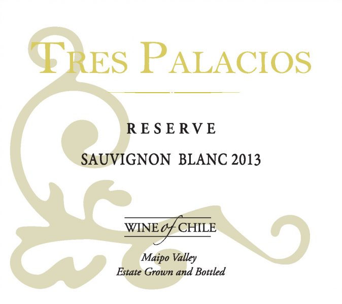 Sauvignon Blanc Reserva Tres Palacios