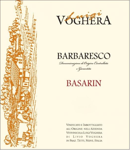 Barbaresco 'Basarin', Luigi Voghera