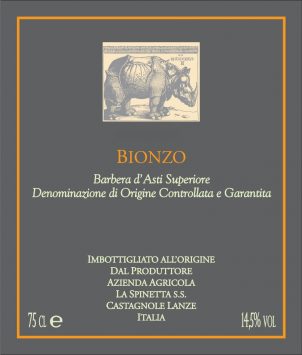 Barbera d'Asti Superiore 'Bionzo'