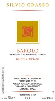 Barolo 'Bricco Luciani', Silvio Grasso