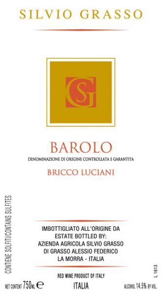 Barolo Bricco Luciani Silvio Grasso