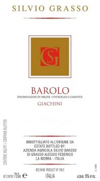 Barolo 'Giachini', Silvio Grasso