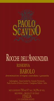 Barolo Riserva 'Rocche Annunziata'