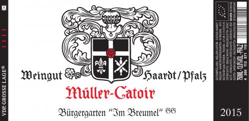Müller-Catoir Bürgergarten 'Im Breumel' Riesling Grosses Gewächs
