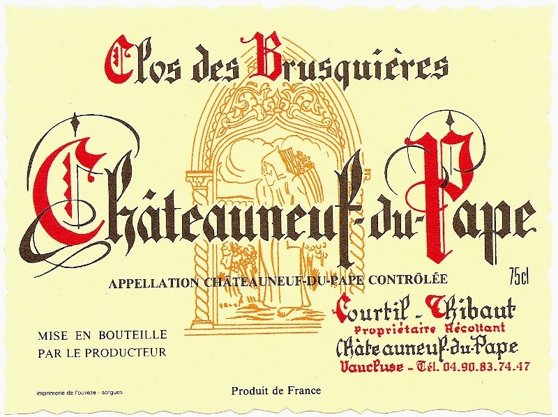 Chateauneuf du Pape Clos des Brusquieres