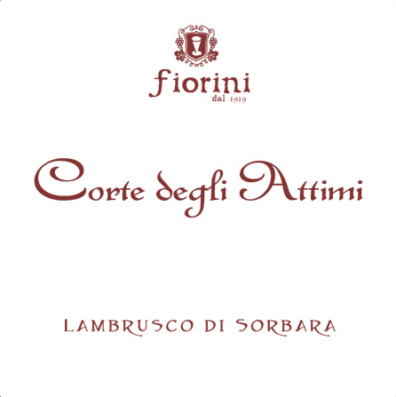 Lambrusco Sorbara Rose Corte Attimi Fiorini