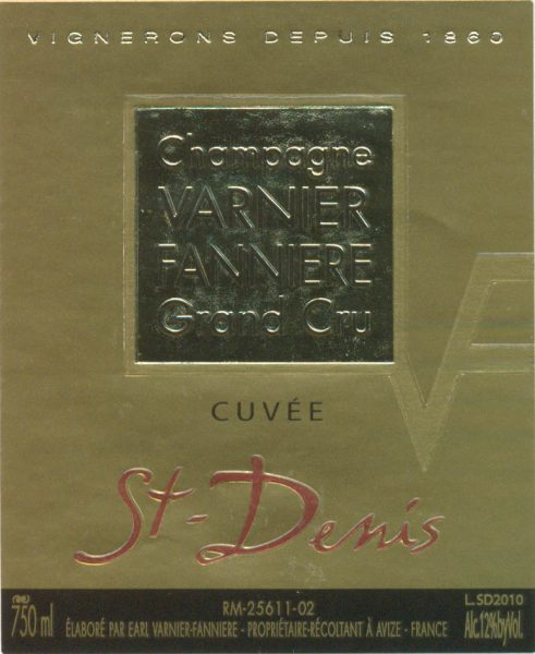 VarnierFannire Cuve Saint Denis Brut