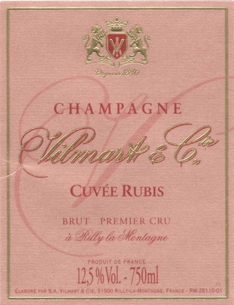 Vilmart & Cie 'Cuvée Rubis'Rosé Brut