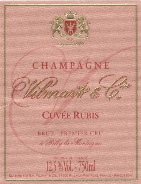 Vilmart  Cie Cuve Rubis Ros Brut