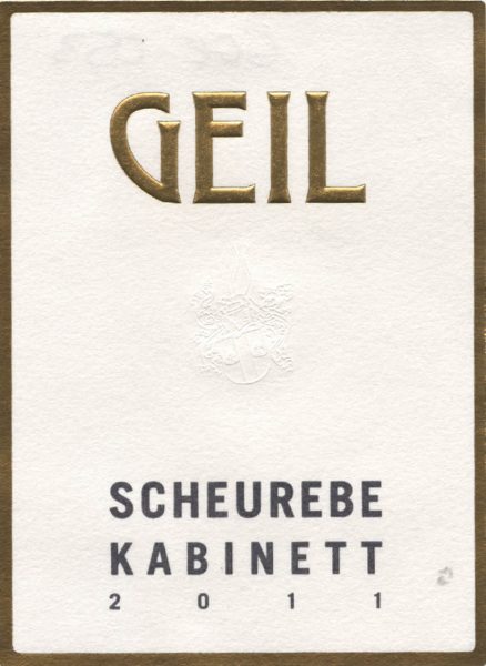 Geil Bechtheimer Scheurebe Kabinett