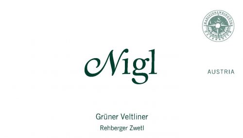 Gruner Veltliner Rehberger Zwetl, Nigl