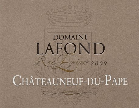 Châteauneuf du Pape Rouge, Domaine Lafond
