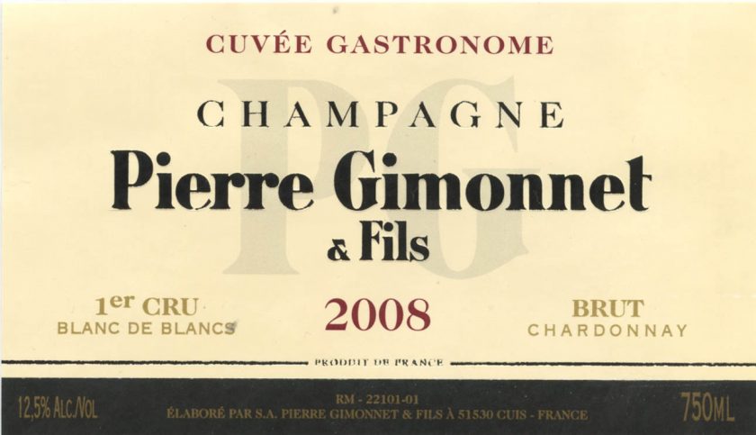 Pierre Gimonnet & Fils 'Cuvée Gastronome' Brut