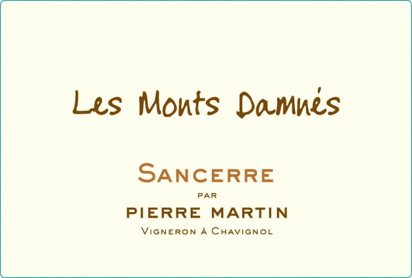 Sancerre Mont Damnes Domaine Pierre Martin