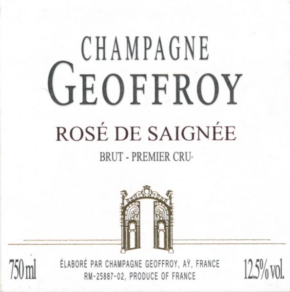 Geoffroy Rosé de Saignée Brut