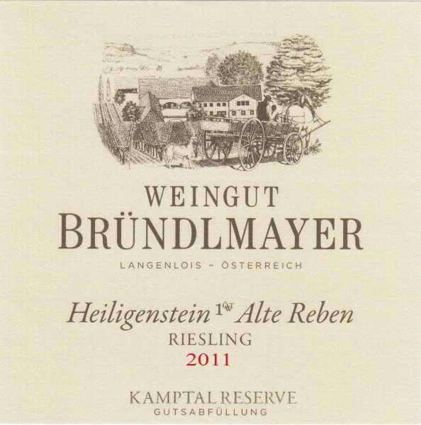 Bründlmayer Ried Zöbinger Heiligenstein 'Alte Reben' 1 ÖTW Kamptal DAC Riesling