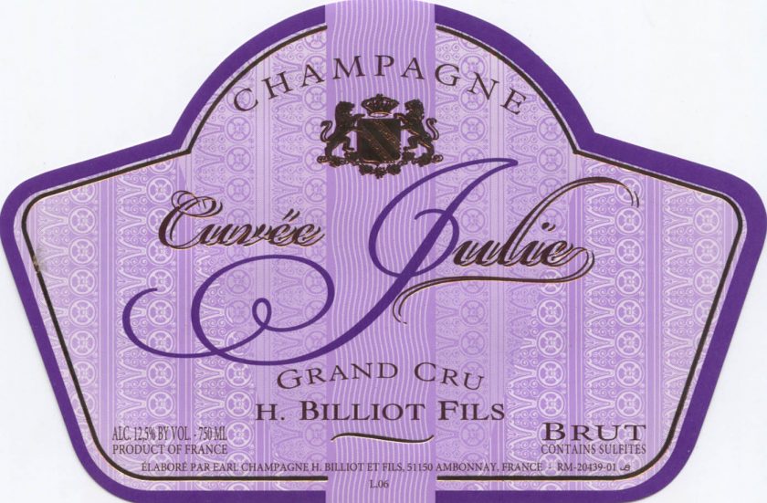 H. Billiot 'Cuvée Julie' Brut